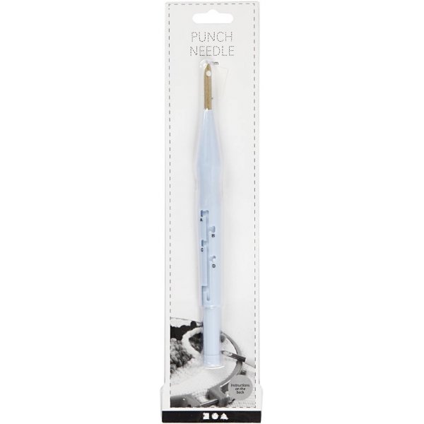 Punch needle med 2 st nålträdare Punch needle med 2 st nålträdare