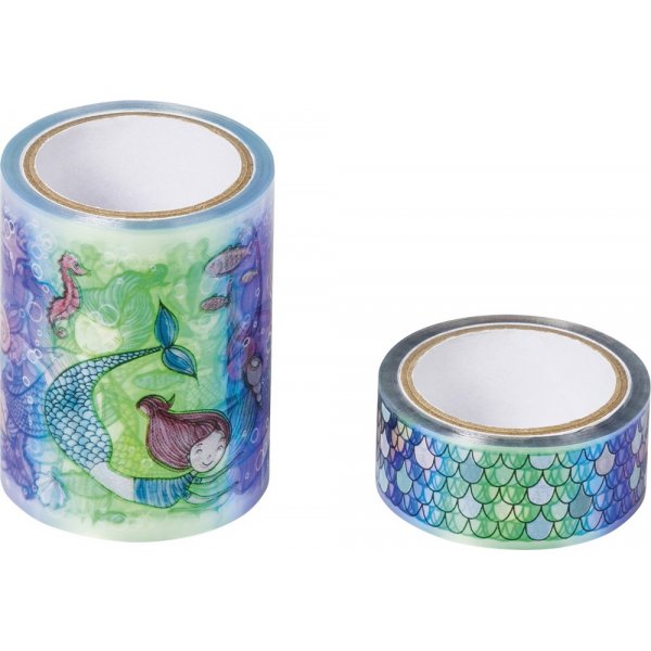 Dekorationstejp - Sjjungfru (2-pack)