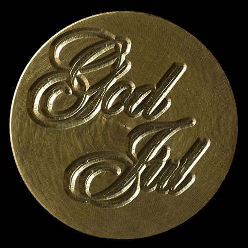 Seglstempel - God Jul