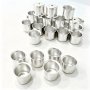 Ljushållare 13 mm silver - 25-pack Ljushållare 13 mm silver - 25-pack