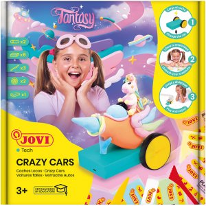 Lerset - Jovi-tech Plastilina - Racingbil kit pastellfrger