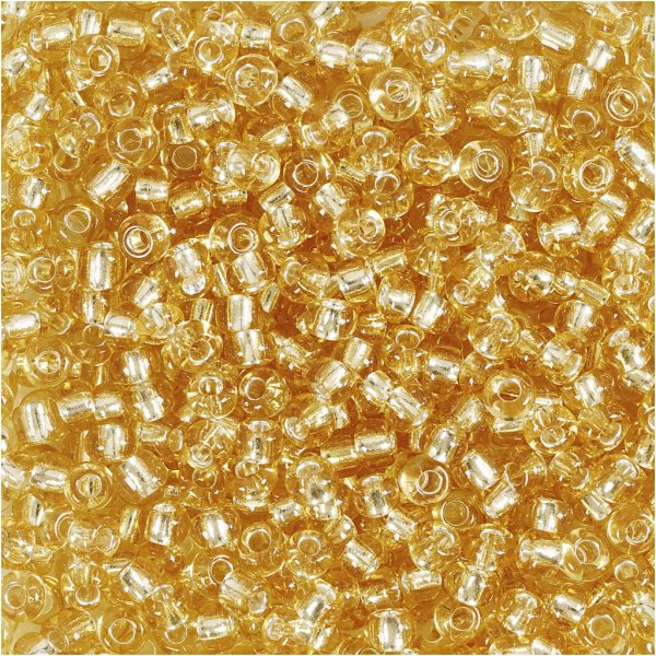 Rocaillepärlor - guld - 25 g Rocaillepärlor - guld - 25 g