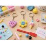 Craft Design nyckelringar Sense - DIY-kit med lufttorkande lera Craft Design nyckelringar Sense - DIY-kit med lufttorkande lera
