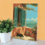 M�la efter nummer 20 x 30 cm - Sommarterrass