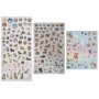 Klisterm�rken hundar eller katter 100 st - sticker set - Slumpvis