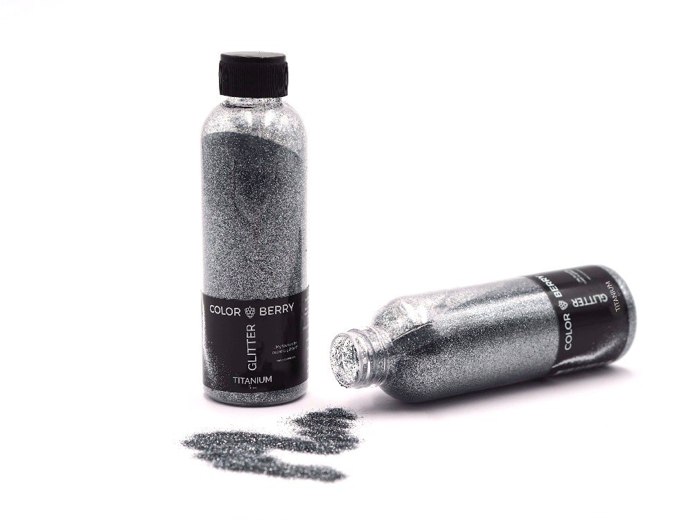 Glitter Dusty til harpiks - Titanium Fine - Harpiks, Støbning, Støbning, Hobbymateriale, Håndværk