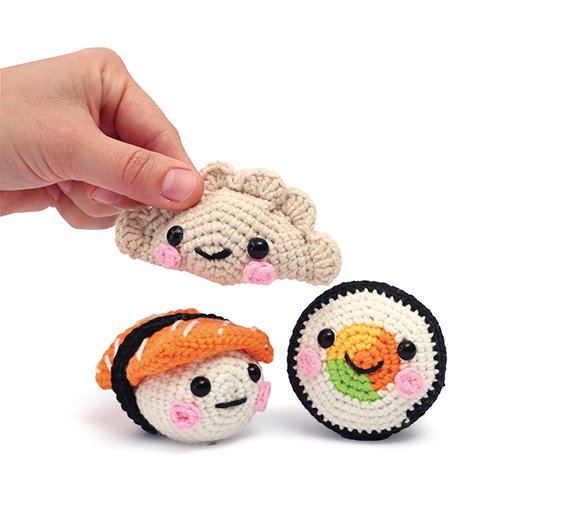 Amigurumi-kit - mina sushi Amigurumi-kit - mina sushi