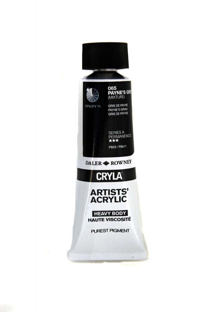 Akrylfärg Cryla 75ml - Paynes Grey - Akrylfärger, Konstnärsfärger