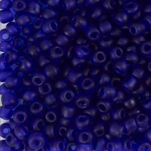 Rocaillepärlor 4 mm Blå 25 g Rocaillepärlor 4 mm Blå 25 g
