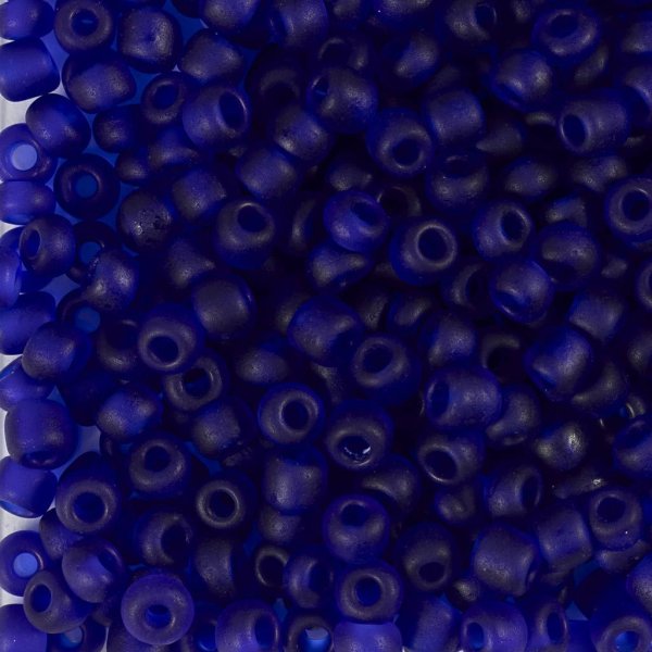 Rocaillepärlor 4 mm Blå 25 g Rocaillepärlor 4 mm Blå 25 g