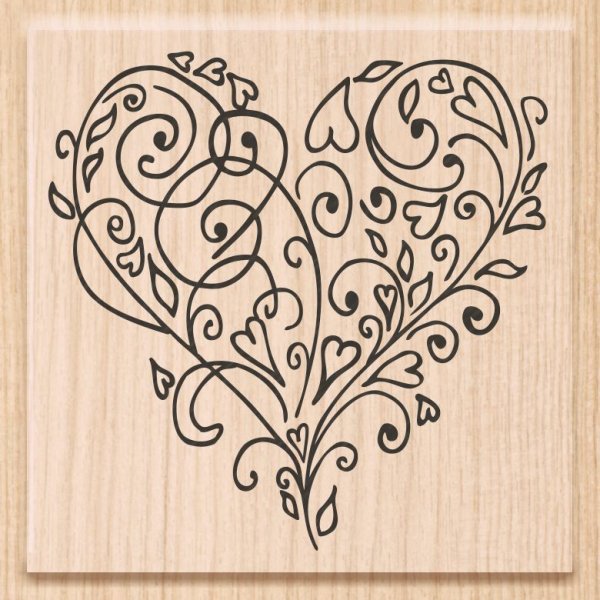 St�mpel med motiv 6 x 5,5 cm
