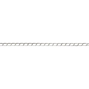 Kedja f�r smycken f�rsilvrad 6 mm 5 m
