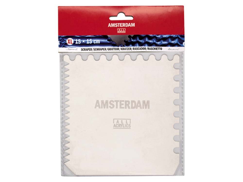 Metalskraber Amsterdam - 15x15 cm - Paletknive, Staffelier & malertilbehør