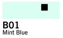 Copic Sketch - B01 - Mint blue - Copic Sketch, Copic-penne, Markers, Penne, Penne, kridt & tusch