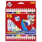 Fiberpennor Dubbelspets 15-P
