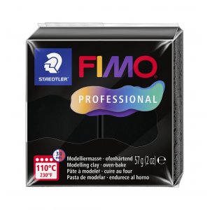 Modellera Fimo Professional 57 g - Svart