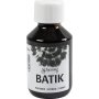 Batikfrg - svart - 100 ml