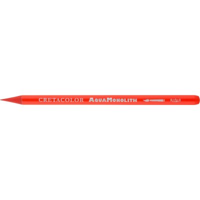 Akvarelpen Cretacolor Aqua - Monolith Vermillion Dark (114) - Akvarelblyanter, Penne, Penne, kridt & tusch