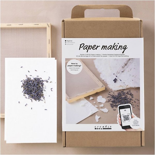 Start DIY Kit Pappertillverkning Start DIY Kit Pappertillverkning