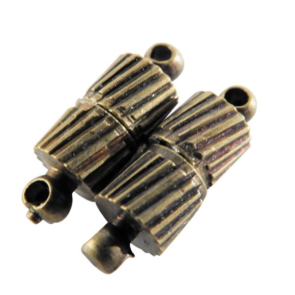 Magnetlås i brons, 5 x 15 mm, 2-pack Magnetlås i brons, 5 x 15 mm, 2-pack