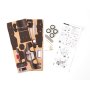 3D-modell i tr� - Polisbil