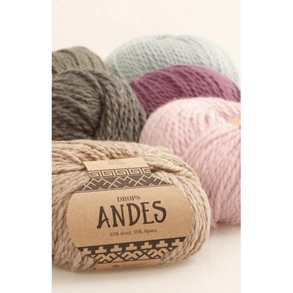 Drops Andes garn - 100g Drops Andes garn - 100g