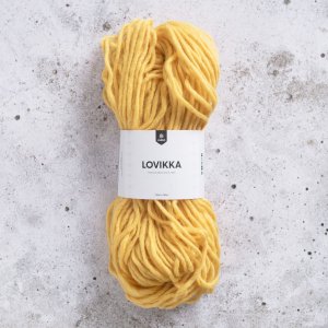 Lovikka garn 100 g Gul