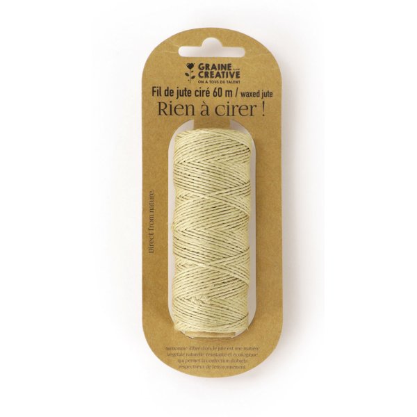 Vaxad jute 1,5 mm x 60 m Vaxad jute 1,5 mm x 60 m