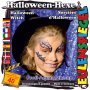 Ansiktsmalingssett Eulenspiegel Halloween/heks blandede farger 4 x 3,5 ml - 1 sett
