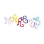 10 piprensare 6 mm, 5 f�rger, 30 cm