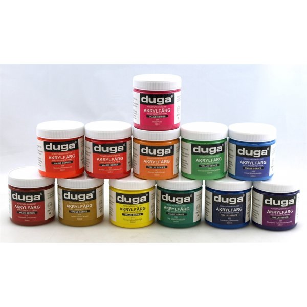 F�rg akryl 500ml -Citrongul