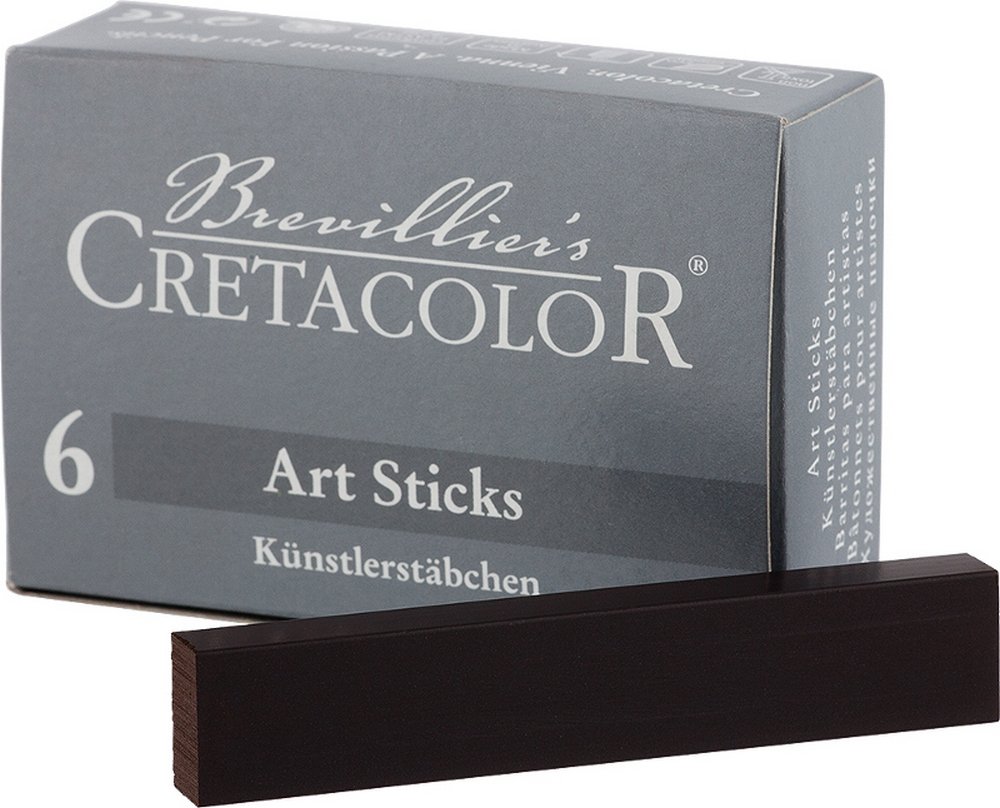 Pastelkridt Cretacolor ArtStick 13x6 mm - Sepia Dark Dry - Tørpastel, Kridt, Penne, kridt & tusch