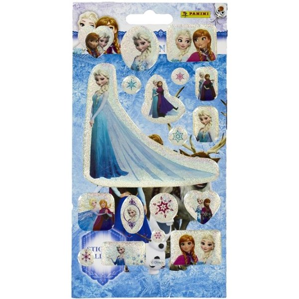 Disney Frozen samlaralbum med kristallklisterm�rken - 18 delar