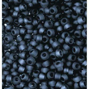 Rocailleperler matte gjennomsiktige Ø 2,6 mm - grå Rocailleperler matte gjennomsiktige Ø 2,6 mm - grå