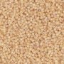 Rocaillep�rlor matt frozen 1,7 mm Beige 25 g