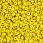 Rocailleperler 3 mm Gul 25 g Rocailleperler 3 mm Gul 25 g