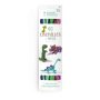 G�r-det-sj�lv-set med chenille och r�rliga �gon - m�nster dinosaurie