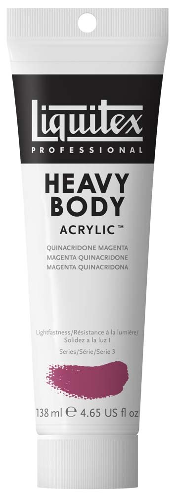 Akrylfärg Heavy Body Liquitex 138 ml - 114 Quinacridone magenta - Akrylfärger, Konstnärsfärger