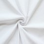 Bomullsstretchjersey Basic 2 – 150 cm - Vit