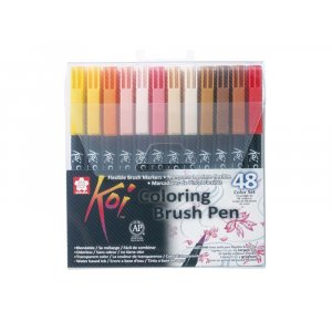 Koi Color Penselpenne - 48-pak