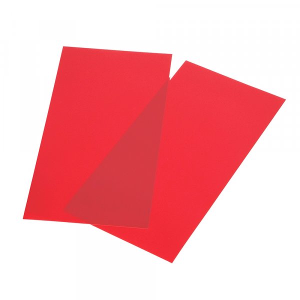 Color-Dekor färgfolie 180 °C 100 x 200 mm - röd 2 st Color-Dekor färgfolie 180 °C 100 x 200 mm - röd 2 st