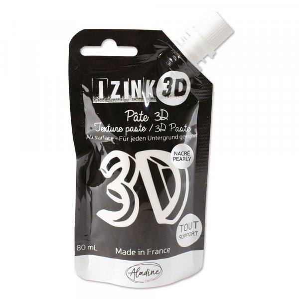 Izink 3d pasta 80ml Pearl - Flux glass