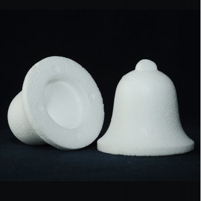 Styrofoam form 5 cm - Klokke