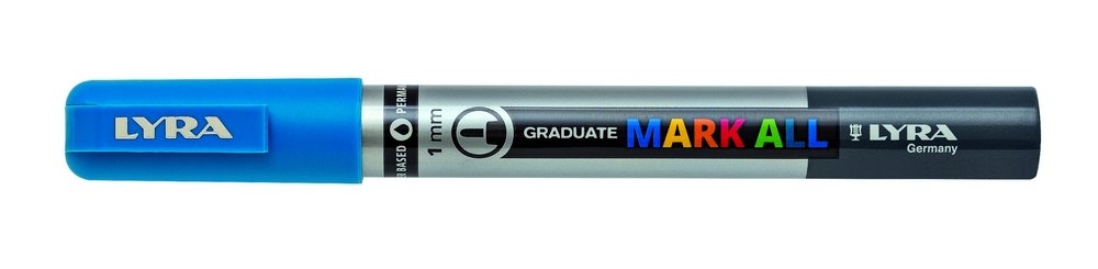 Mark All 1 mm Light blue - Lyra Mark All, Markers, Penne, Penne, kridt & tusch