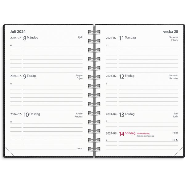 Kalender 24/25 - Little Study Year - Twist black Kalender 24/25 - Little Study Year - Twist black