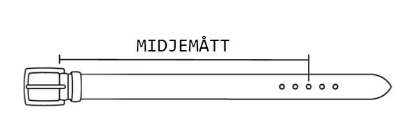 Dameb�lte i lakeret kalveskind