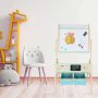 Utbildningstavla LULILO Kredo 3-i-1 med magnetisk whiteboard och griffeltavla 112 x 43 x 62 cm - Tr�