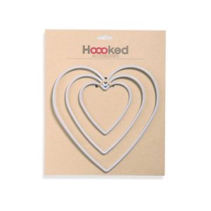 Makram�ramar Hoooked Macram� Hearts 3-pack