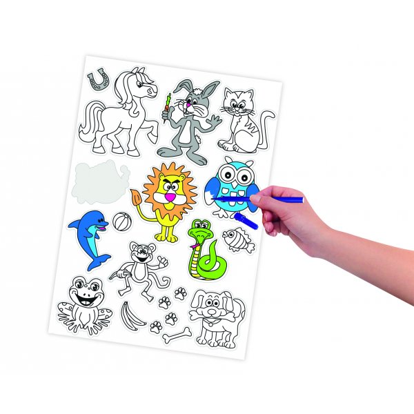 Stickers F�rl�ggning - 10 ark