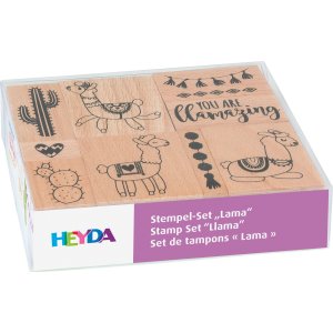 St�mpelset lama 10 delar
